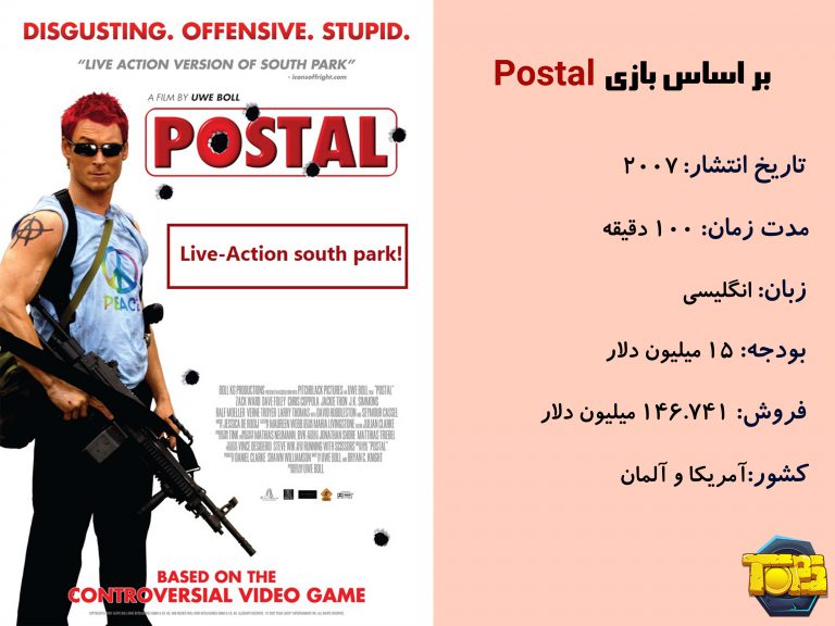 پستال فیلم ساخته شده بر اساس بازی